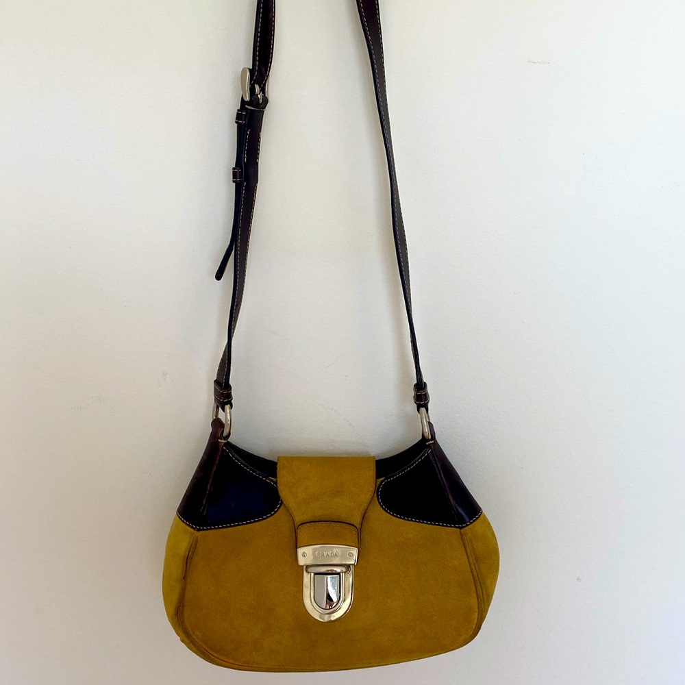 Authentic Prada Leather Micro Crossbody